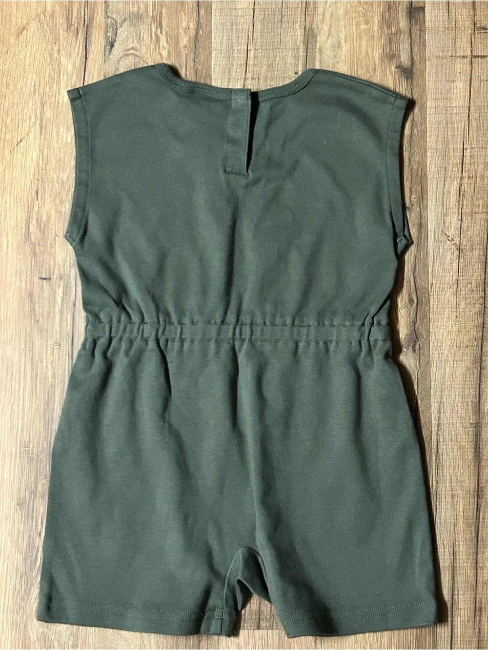 Harley-Davidson Green Sleeveless Logo Romper One-Piece Girls  2/3T